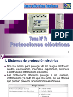 Protecciones eléctricas: fusibles, interruptores automáticos y protección contra sobreintensidades