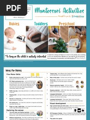 Montessori-Activity-List