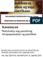 FILIPINO8 - Q2 - W1 - Kasaysayan NG Panitikan Sa Panahon NG Amerikano