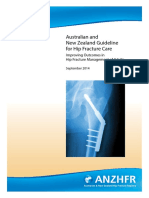 ANZ Guideline For Hip Fracture Care