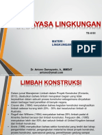 Rek Lingkungan - Green Const - Dampak Lingkungan Proyek Tek Sipil