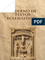 Caderno de Textos Eclesiásticos - Schola - Classica