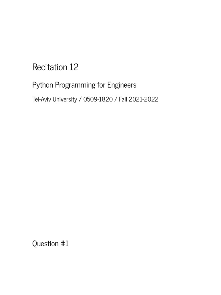 Rec 12 | PDF