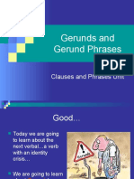 Gerund Phrases