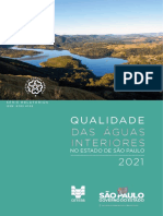 RAI 2021 Relatorio Qualidade Das Aguas Interiores No Estado de Sao Paulo