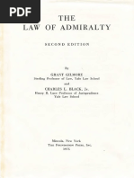 The Law of Admiralty Gilmore 2nd OCR