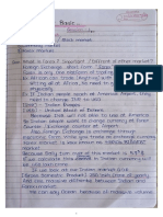 Basic Forex Notes & Que. English