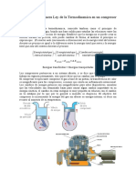 Analisis de la Primera Ley de la Termodinamica en un compresor reciprocante