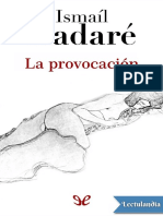 La provocacion - Ismail Kadare