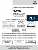 Tata Multicap Fund KIM