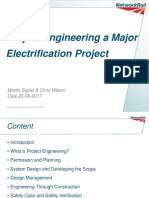 A5 - Martin Sigrist & Chris Wilson - Project Engineering A Major Electrification Project