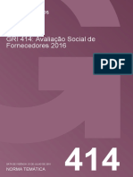 GRI 414 - Avaliaçao Social de Fornecedores 2016 - Portuguese
