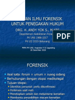 Kedokteran Forensik PKPA FH UAD, Angkatan V & Upgrading, 18-12-2020