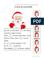 Fiche Noel Conjugaison Avoir Present 2