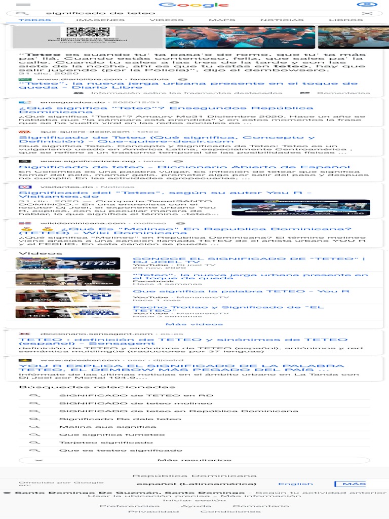 Significado de Teteo Buscar Con Google PDF