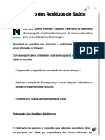 Tratamento Dos Resíduos de Saúde