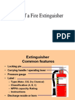 Parts of A Fire Extinguisher