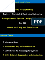 Microprocessor Systems Design (EEE 42101) - Lec