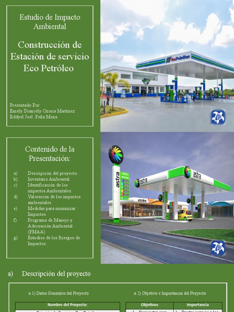 Impacto Ambiental en Eco Petróleo | PDF | Entorno natural | Residuos