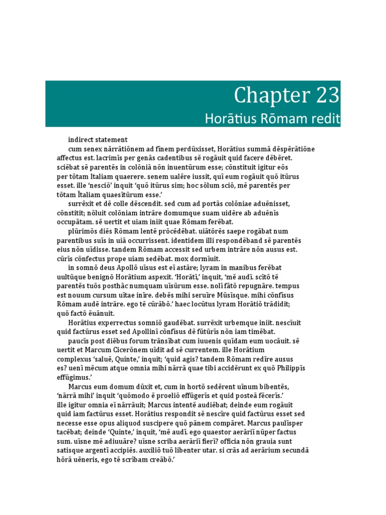 OLC 23.latin Text | PDF