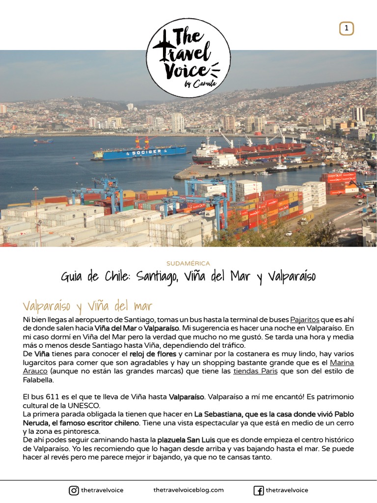 Guia Descargable Chile Pdf Santiago