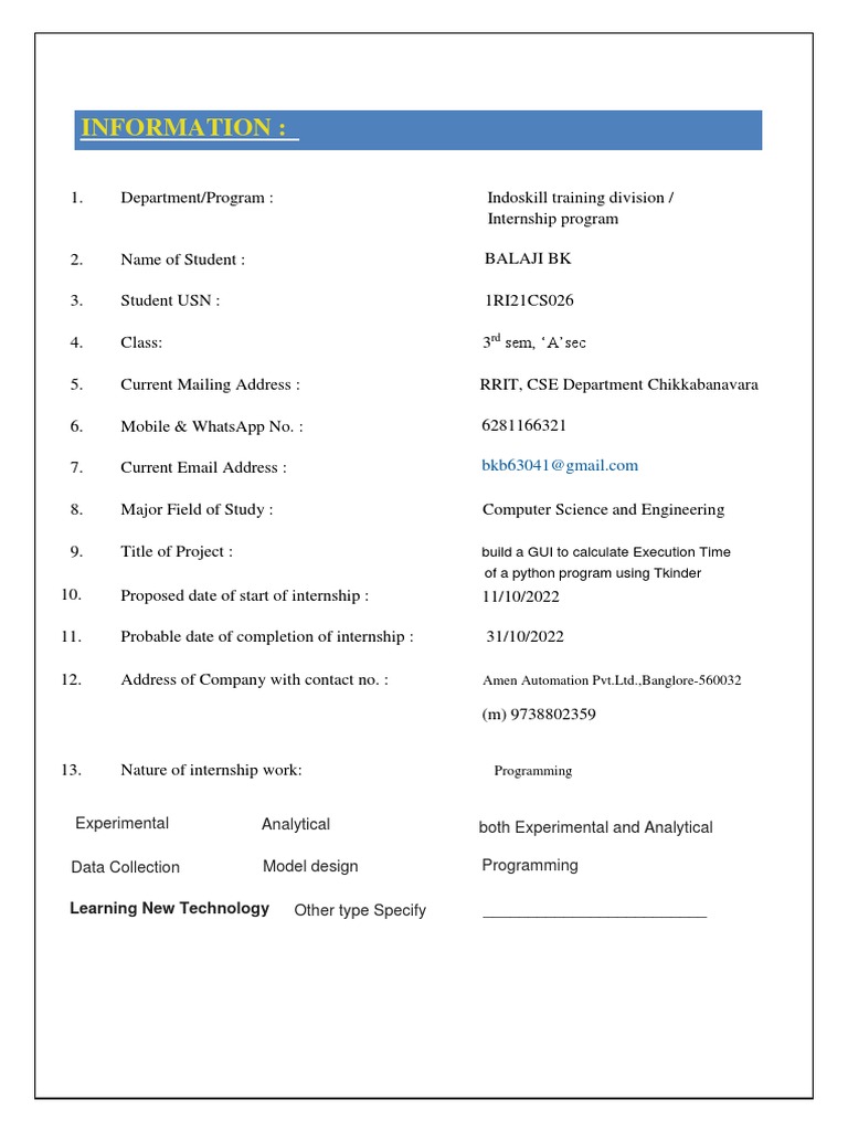 Intership BKK | PDF | Python (Programming Language) | Variable ...