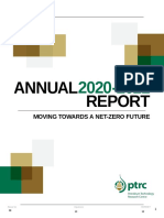 Annual Report Highlights PTRC's Progress Towards Net-Zero Future