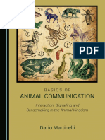 Basics of Animal Communication - Interaction, Signalling and Sensemaking in The Animal Kingdom