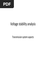 Voltage Stability Analysis 