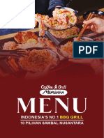 Menu Membara Coffee & Grill Bogor, Pamulang & Condet 2022