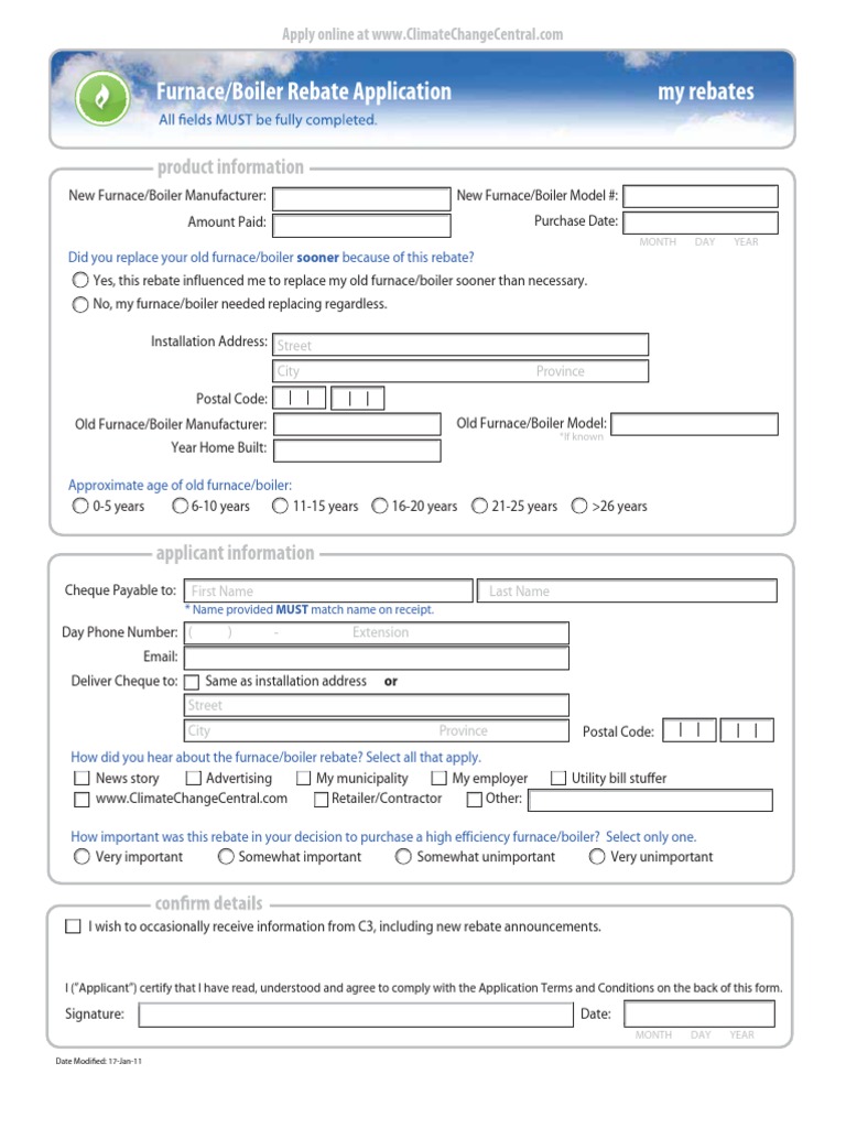 Pge Furnace Rebate