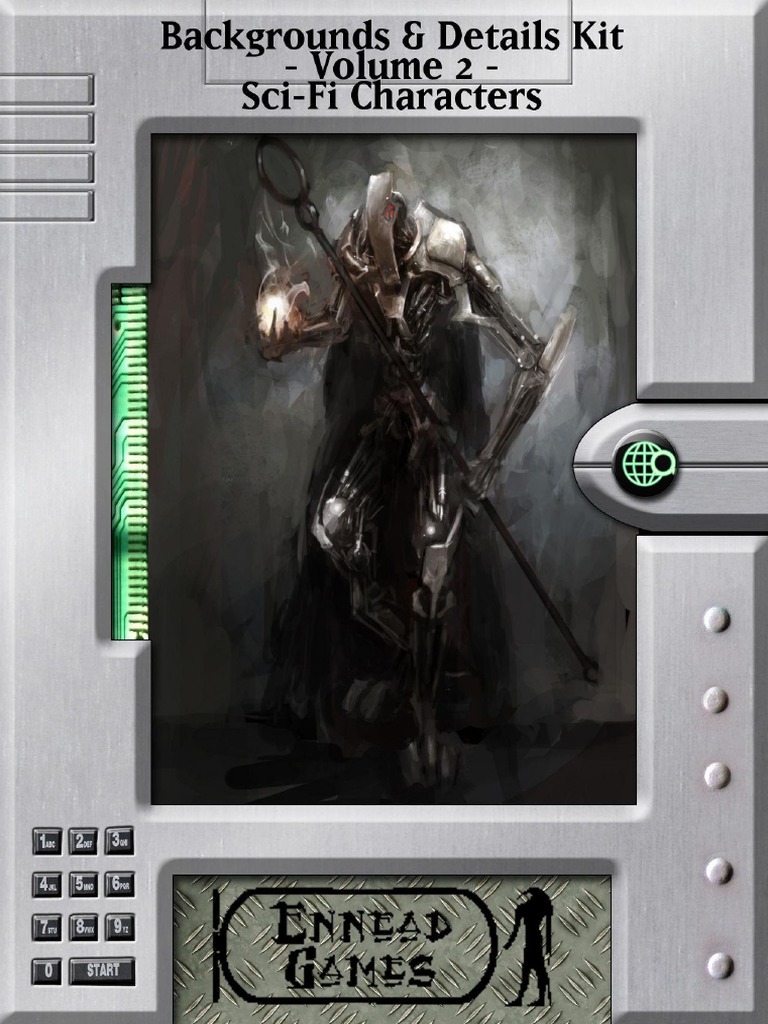 Backgrounds & Details Kit Volume 2 - Sci-Fi Characters | PDF | Family ...