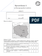 Sprawdzian 5 Wersja A PRL PDF