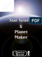 Star System and Planet Maker