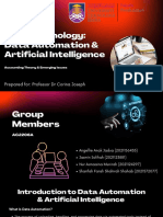 Group 1 - Data Automation & Artificial Intelligence
