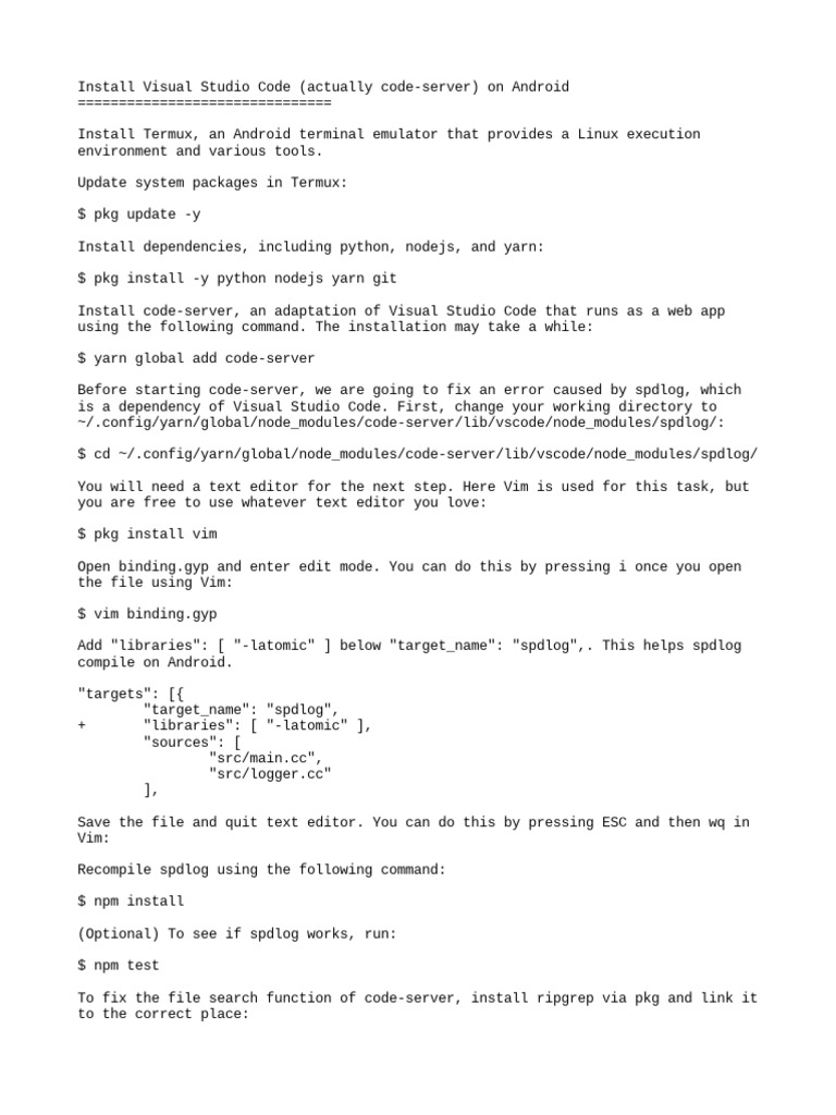 install-visual-studio-code-actually-code-server-on-android-pdf