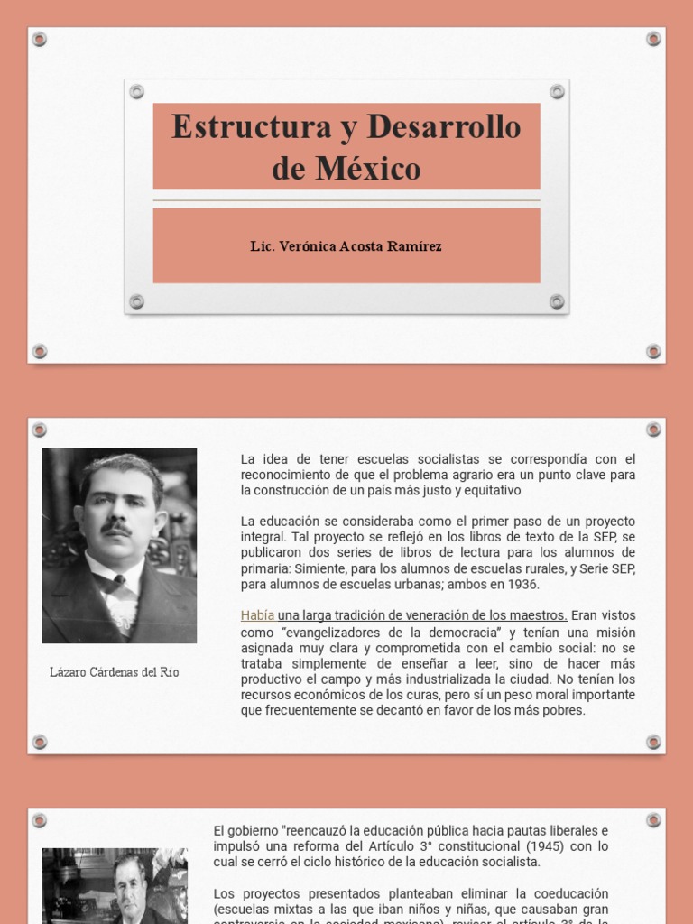 Evolución de la Educación en México | PDF | México | Educación primaria