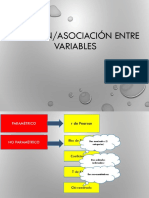 Relacion - Asociacion de Variables - UFe