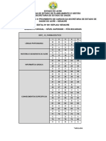 Concurso Sesacre divulga gabarito farmacêutico