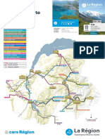 Plan Des Lignes Interurbaines en Haute Savoie