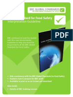 Global Standard For Food Safety Interpretation Guideline