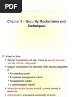 Chapter 5 Security Mechanisms and Techniques Compatibility Mode