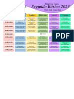 Atc Horario de Clases 2do Basico 2023