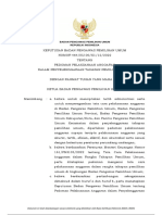 Pedoman Pelaksanaan Anggaran Dalam Penyelenggaraan Tahapan Pemilihan Umum