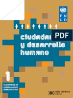 Calderón F Ciudadanía y Desarrollo Humano Cuadernos de Gobernabilidad Democrática 1