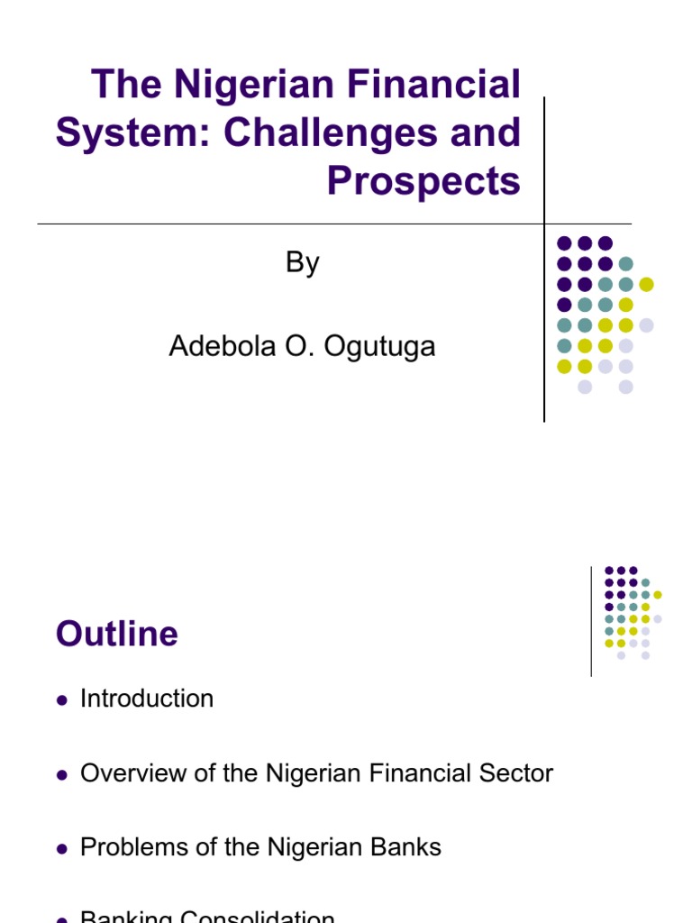 The Nigerian Financial System PDF