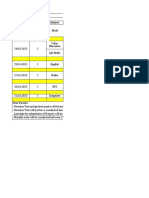 Ryan International School, Nerul III Mid Term Portion & Time Table 2022-23 Date STD Subject