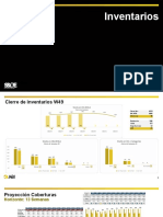 Proyección inventarios 13 semanas