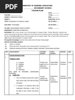 Computer Studies Lesson Plans g8 by Phiri D-1 1