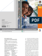ABC de Nuevas Prácticas: Equidad de Género, Noviolencia y Protagonismo Juvenil